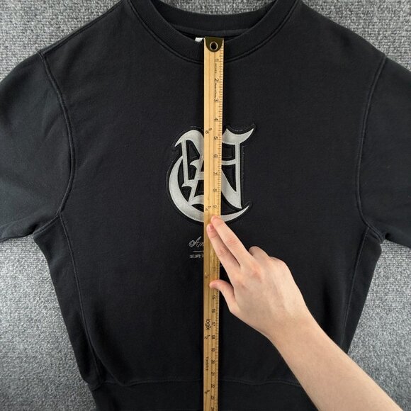 Nike Ambassadors Club Fleece Sweatshirt Sportswear Black Pullover Small Adult - Picture 11 of 14